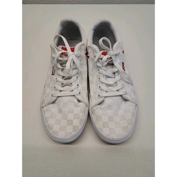 Shoes - Vans Shoes Off The Wall 500714 White Gray Checkered Sneakers Size Women 11